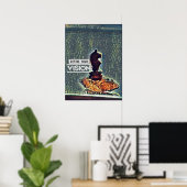 Poster Chess - Define Your vision (Bureau à domicile)