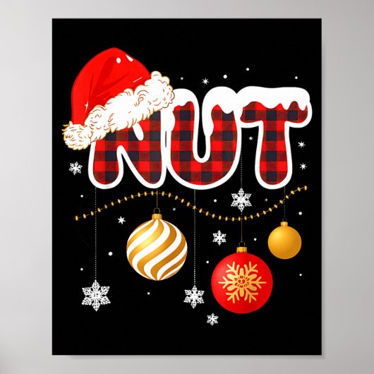 Poster Chest Nuts Christmas Matching Couple Chestnuts  (Devant)