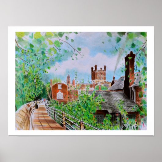 Poster Chester, Angleterre (Devant)