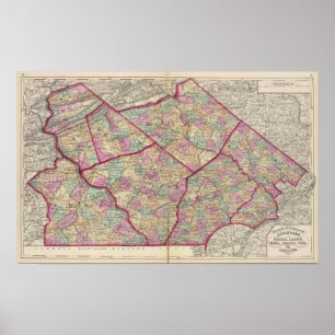 Poster Chester, Dauphin, Berks, Liban