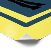 Poster Chester Zoo Grande-Bretagne Vintage Giraffe (Coin)