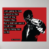 Poster Chesterton Modern Man (Devant)