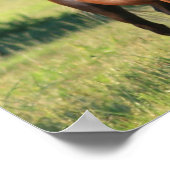 Poster Chestnut Horloge toile permanente Imprimer (Coin)