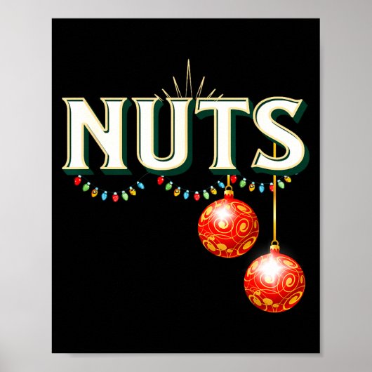 Poster Chestnuts Matching Christmas Family Funny Chest Nu (Devant)