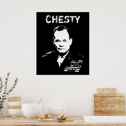 Poster Chesty Puller (Cuisine)