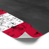 Poster Chesty Puller et le drapeau américain (Coin)