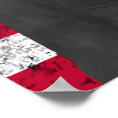 Poster Chesty Puller et le drapeau américain (Coin)