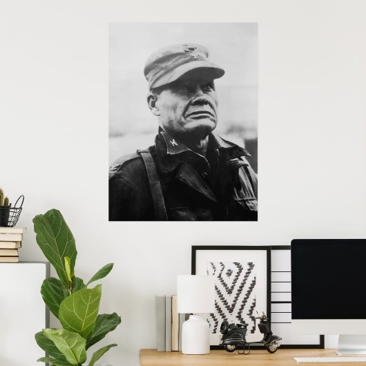 Poster Chesty Puller — Héros de guerre (Bureau à domicile)