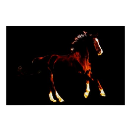 Poster Cheval (Devant)