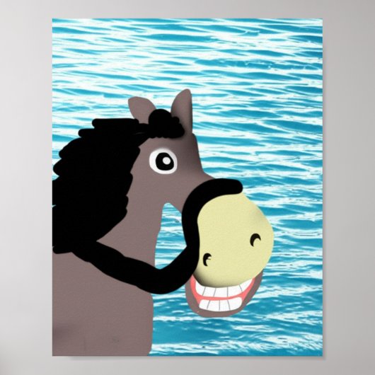Poster Cheval (Devant)