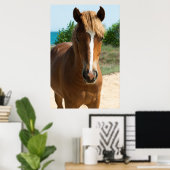 Poster Cheval (Bureau à domicile)