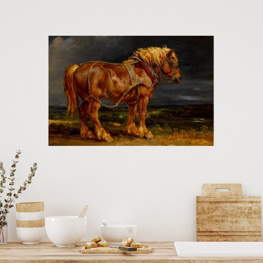 Poster Cheval (Cuisine)