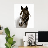 Poster Cheval (Bureau à domicile)