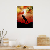 Poster Cheval (Cuisine)