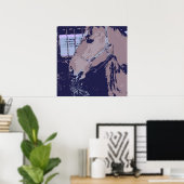 Poster Cheval (Bureau à domicile)