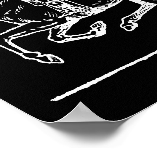 Poster Cheval (Coin)