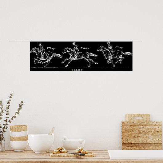 Poster Cheval (Cuisine)