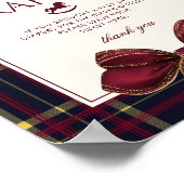 Poster Cheval à rocher Vintage Polo Plaid Ruple (Coin)