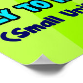 Poster Cheval à voler = Poster/Carte d'Ancres pour les ét (Coin)