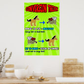 Poster Cheval à voler = Poster/Carte d'Ancres pour les ét (Cuisine)