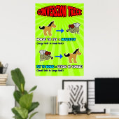 Poster Cheval à voler = Poster/Carte d'Ancres pour les ét (Bureau à domicile)