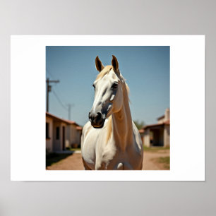 Poster cheval américain