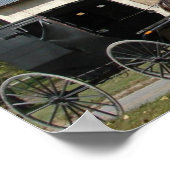 Poster Cheval Amish (Coin)