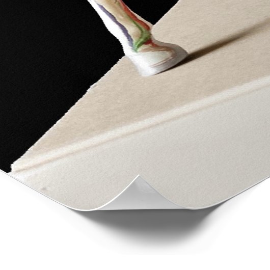 Poster Cheval anatomique (Coin)