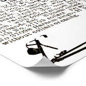 Poster Cheval Antique Publicité Journal Art (Coin)