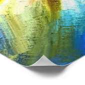 Poster Cheval arabe coloré (Coin)