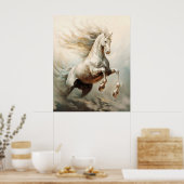 Poster Cheval Art (Cuisine)