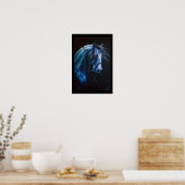 Poster Cheval baroque (Cuisine)