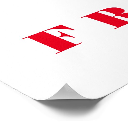 Poster Cheval Blanc Noir Motivation Liberté Pop Art (Coin)