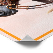 Poster Cheval Brown (Coin)