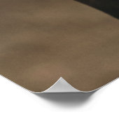POSTER CHEVAL BROWN (Coin)