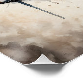 Poster Cheval Brown no 4 (Coin)