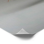 Poster Cheval Brun Élégant (Coin)