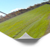 Poster Cheval Buggy et éolienne Turbines (Coin)