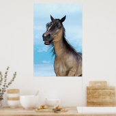 Poster Cheval chanceux (Cuisine)