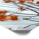 Poster Cheval châtaignier noir élégant (Coin)