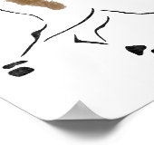 Poster Cheval chinois (Coin)