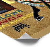 Poster Cheval clown, peinture d'art, (Coin)