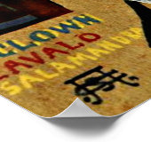 Poster Cheval clown, Salamandra - Art Souza-Cardoso (Coin)