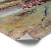 Poster Cheval dans une prairie, Edgar Degas (Coin)