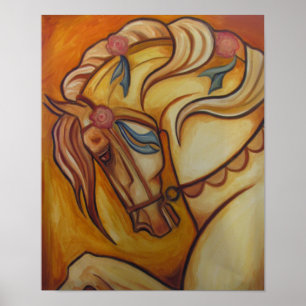 Poster Cheval de carrousel