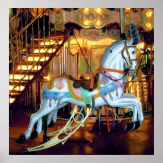 Poster Cheval de carrousel