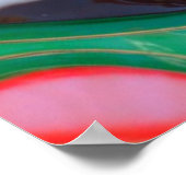 Poster Cheval de carrousel coloré (Coin)