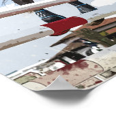 Poster Cheval de cavalier en compétition (Coin)