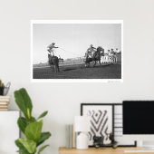 Poster Cheval de course (Bureau à domicile)