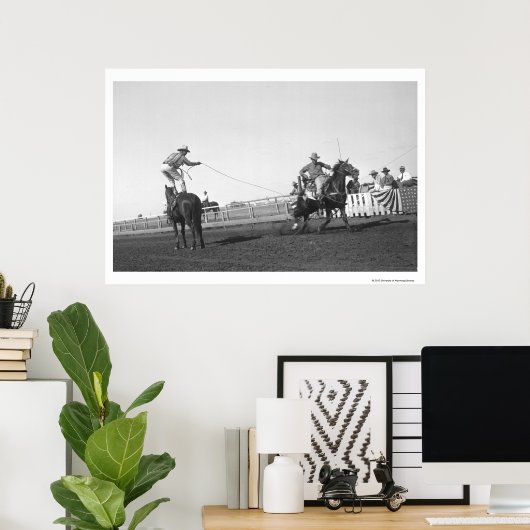 Poster Cheval de course (Bureau à domicile)